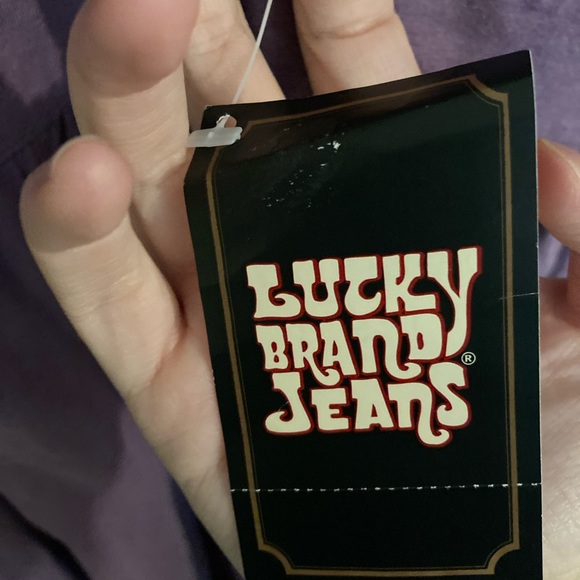 Lucky Brand Purple Maxi Dress Vneck Braided Straps - Picture 9 of 9